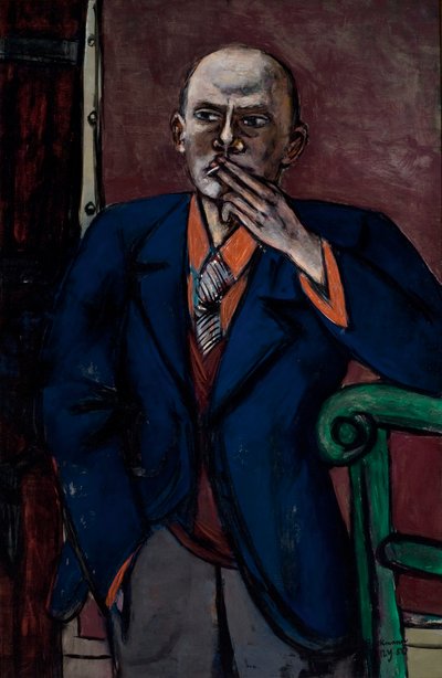 Selbstporträt 1950 von Max Beckmann