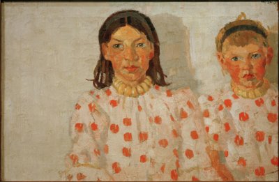 Zwei Mädchen aus Jütland von Max Beckmann