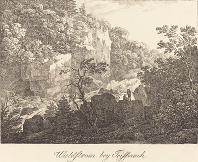 Waldstrom bei Teisnach von Max Joseph Wagenbauer