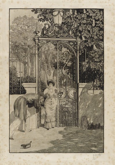Am Tor von Max Klinger