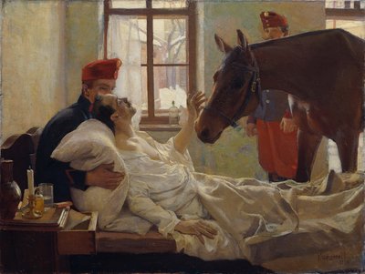 Ein lieber Besucher, 1894 von Max Kurzweil