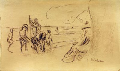 Badende Knaben von Max Liebermann