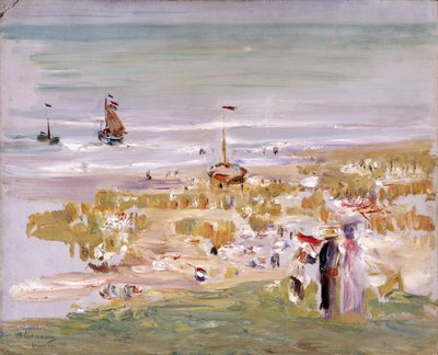 Der Strand, Scheveningen, 1900 von Max Liebermann