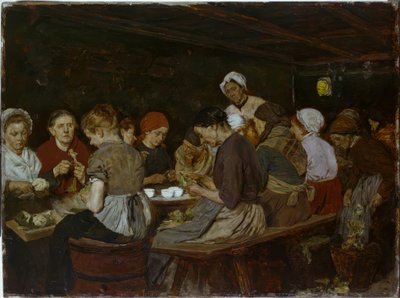 Die Konservenmacherinnen von Max Liebermann