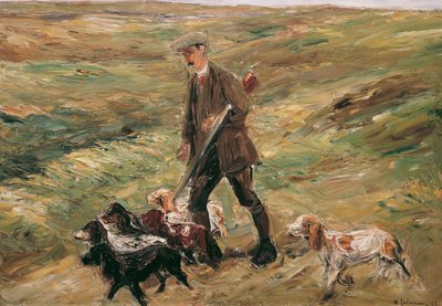 Jäger in den Dünen von Max Liebermann