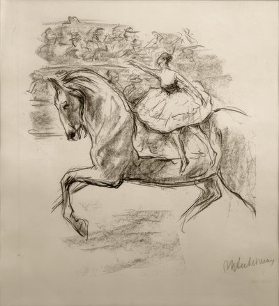 Die Zirkusreiterin von Max Liebermann