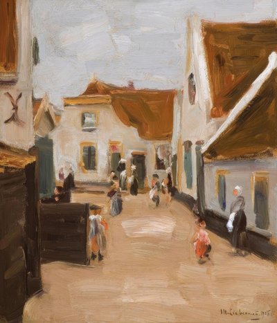 Dorfstraße in Noordwijk von Max Liebermann