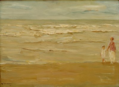 Meerbild – Strand und See von Max Liebermann