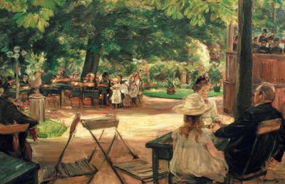 Restaurationsgarten von Max Liebermann