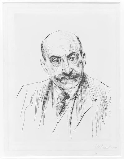 Selbstporträt von Max Liebermann