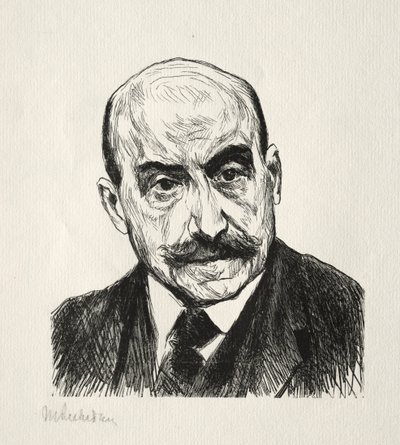 Selbstporträt von Max Liebermann