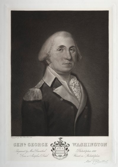 George Washington, 1900 von Max Rosenthal