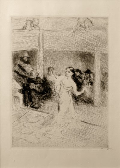 Tänzerin von Max Slevogt
