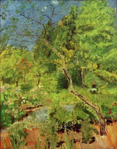 Park in der Pfalz von Max Slevogt
