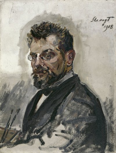 Selbstbildnis von Max Slevogt