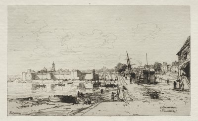 Ein Concarneau (Finistère) von Maxime Lalanne