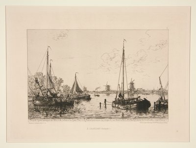 In Zaandam, Holland von Maxime Lalanne
