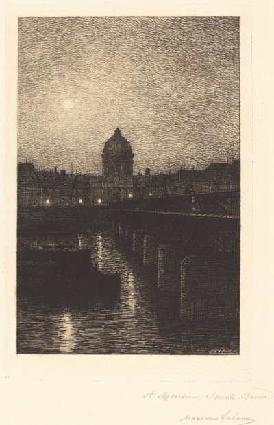Pont des Arts von Maxime Lalanne