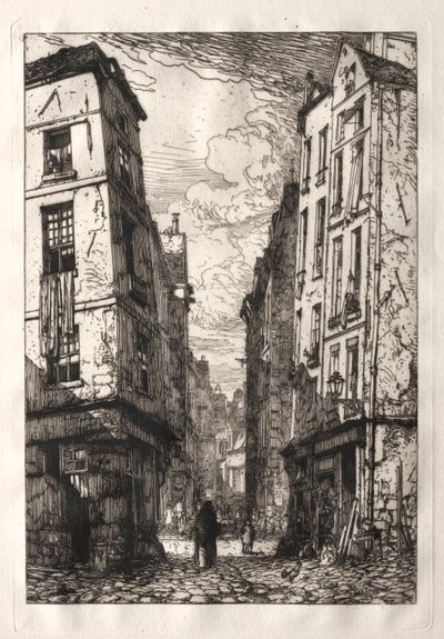 Rue des Marmousets von Maxime Lalanne