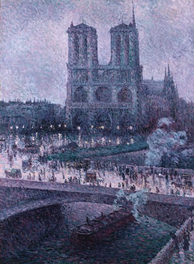 Notre Dame, ca. 1900 von Maximilien Luce