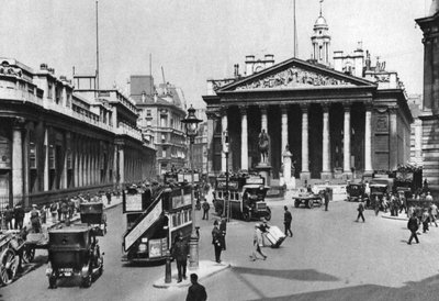 Die Stadt, Zentrum von London, 1926-1927 von McLeish