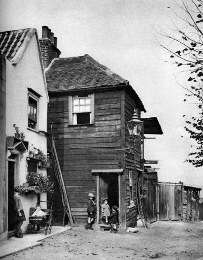Townsend Yard, abseits der Highgate High Street, London, 1926-1927 von McLeish