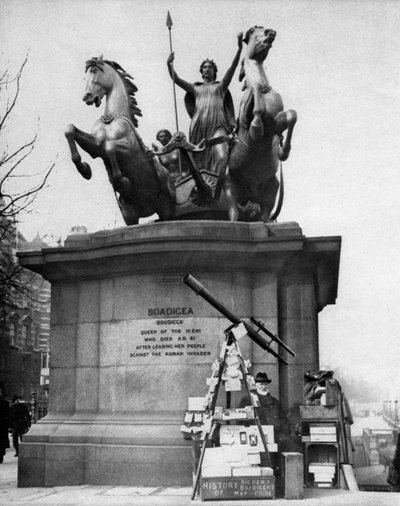Westminster Bridge Denkmal, London, 1926-1927 von McLeish