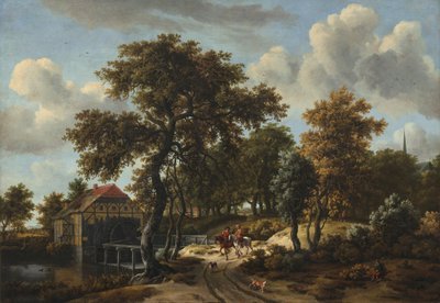 Die Reisenden, 166[2] von Meindert Hobbema