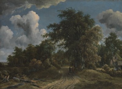 Waldweg von Meindert Hobbema