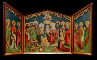 Annenaltar von Meister mit dem Stieglitz