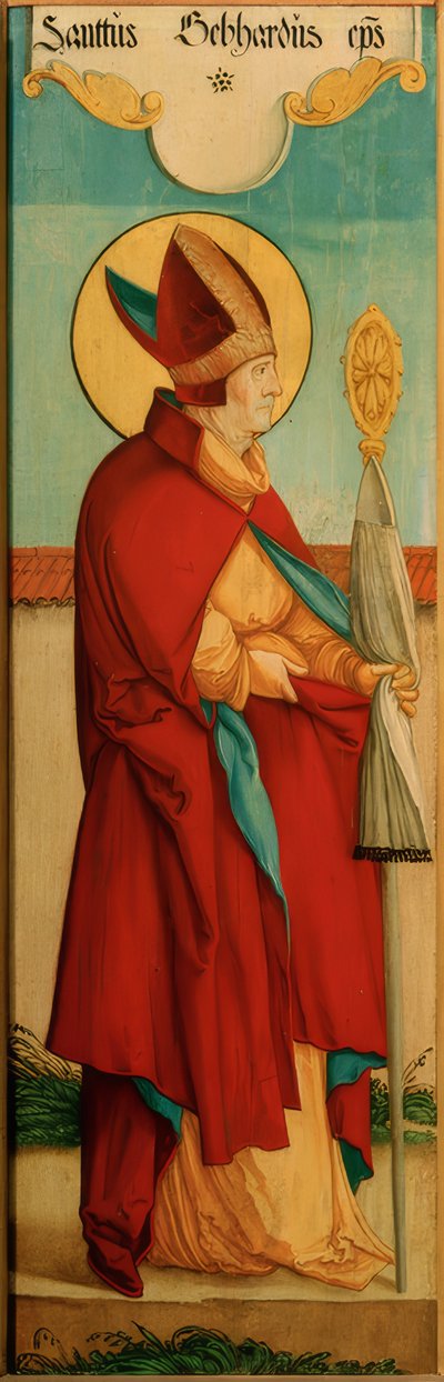 Der Heilige Gebhard von Meister von Messkirch
