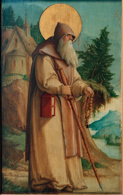 Der Heilige Paulus Eremita von Meister von Messkirch