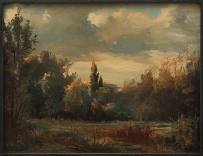 Berliner Parklandschaft von Melchior Lechter