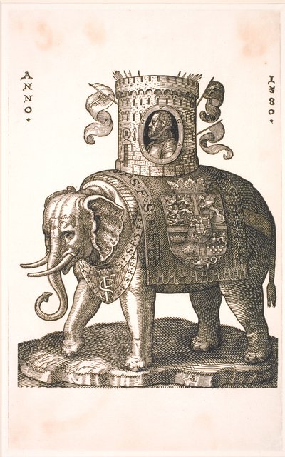 Emblem des Elefantenordens von Melchior Lorck
