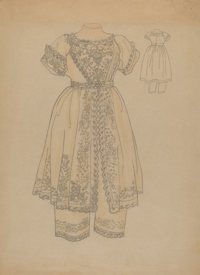 Kinderkleid, ca. 1936 von Melita Hofmann