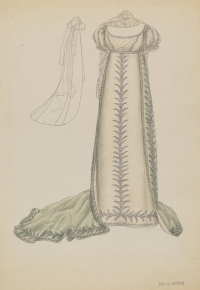 Hofkleid, ca. 1936 von Melita Hofmann