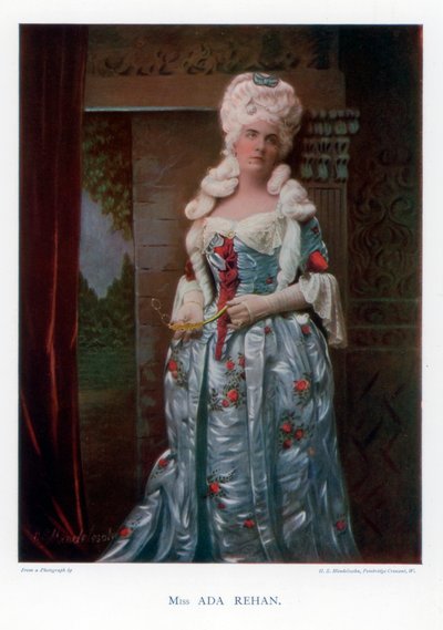 Ada Rehan, amerikanische Schauspielerin, 1901 von Mendelssohn