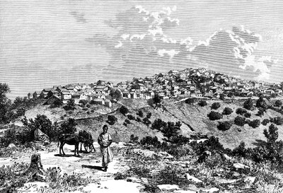 Ein Kabyle-Dorf, Nordafrika, 1895 von Meunier