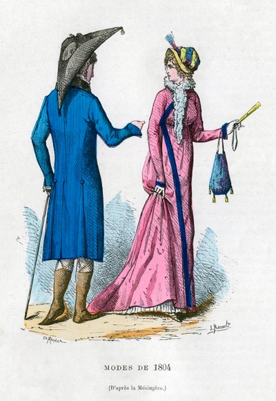 Mode von 1804, 1882-1884 von Meunier