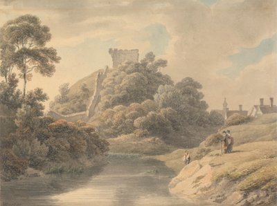 Clare Castle, Suffolk von Michael Angelo Rooker