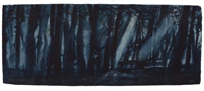 Mondbeschienene Wälder von Michael Frith