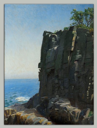 Die Heiligtumsklippen bei Rø von Michael Peter Ancher