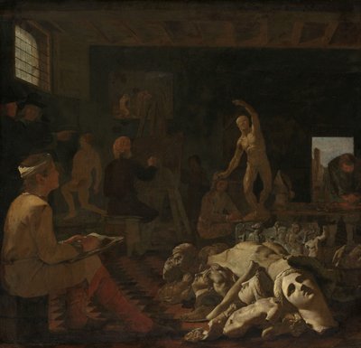 Das Atelier eines Malers von Michael Sweerts