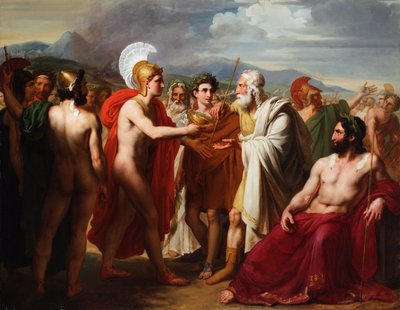 Der Zorn des Achilles von Michel Martin Drolling