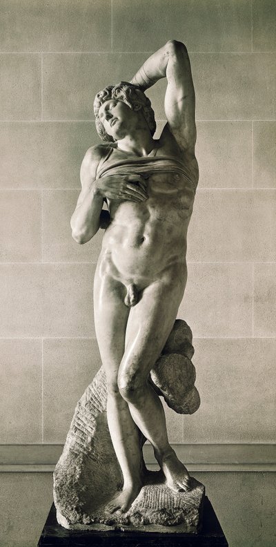 Gefangener, genannt Der sterbende Sklave von Michelangelo Buonarroti