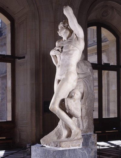 Gefangener, bekannt als Der sterbende Sklave von Michelangelo Buonarroti