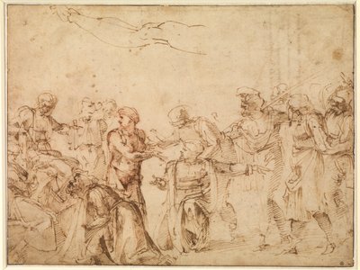 Christus vor Pilatus von Michelangelo Buonarroti