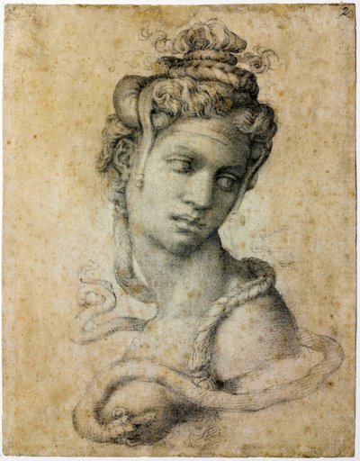 Kleopatra, ca. 1535 von Michelangelo Buonarroti