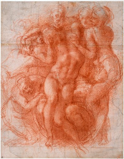 Beweinung, ca. 1530 von Michelangelo Buonarroti