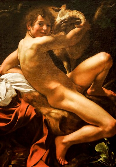 Heiliger Johannes der Täufer von Michelangelo Merisi da Caravaggio